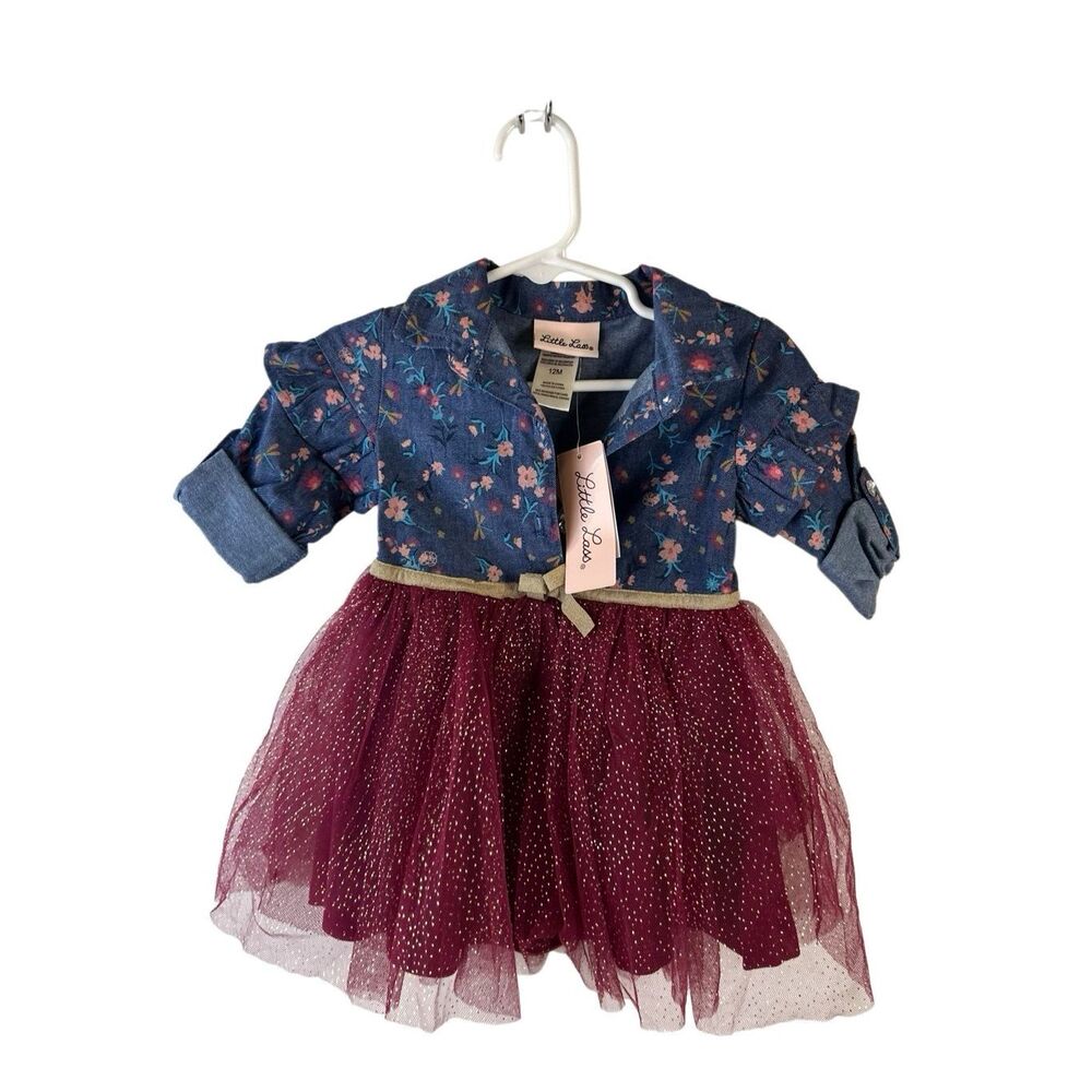 Little Lass dress 12m Sparkle‎ Tutu New (no bloomers)